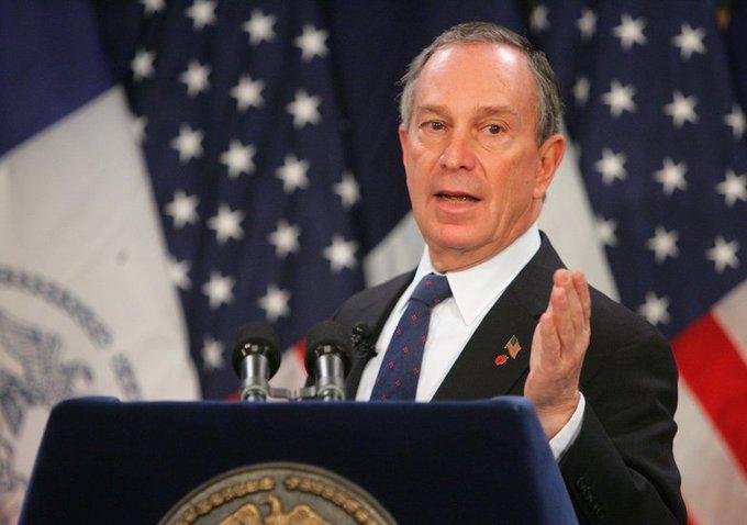 Cựu thống đốc New York, tỷ phú Michael Bloomberg. (Ảnh: Getty)